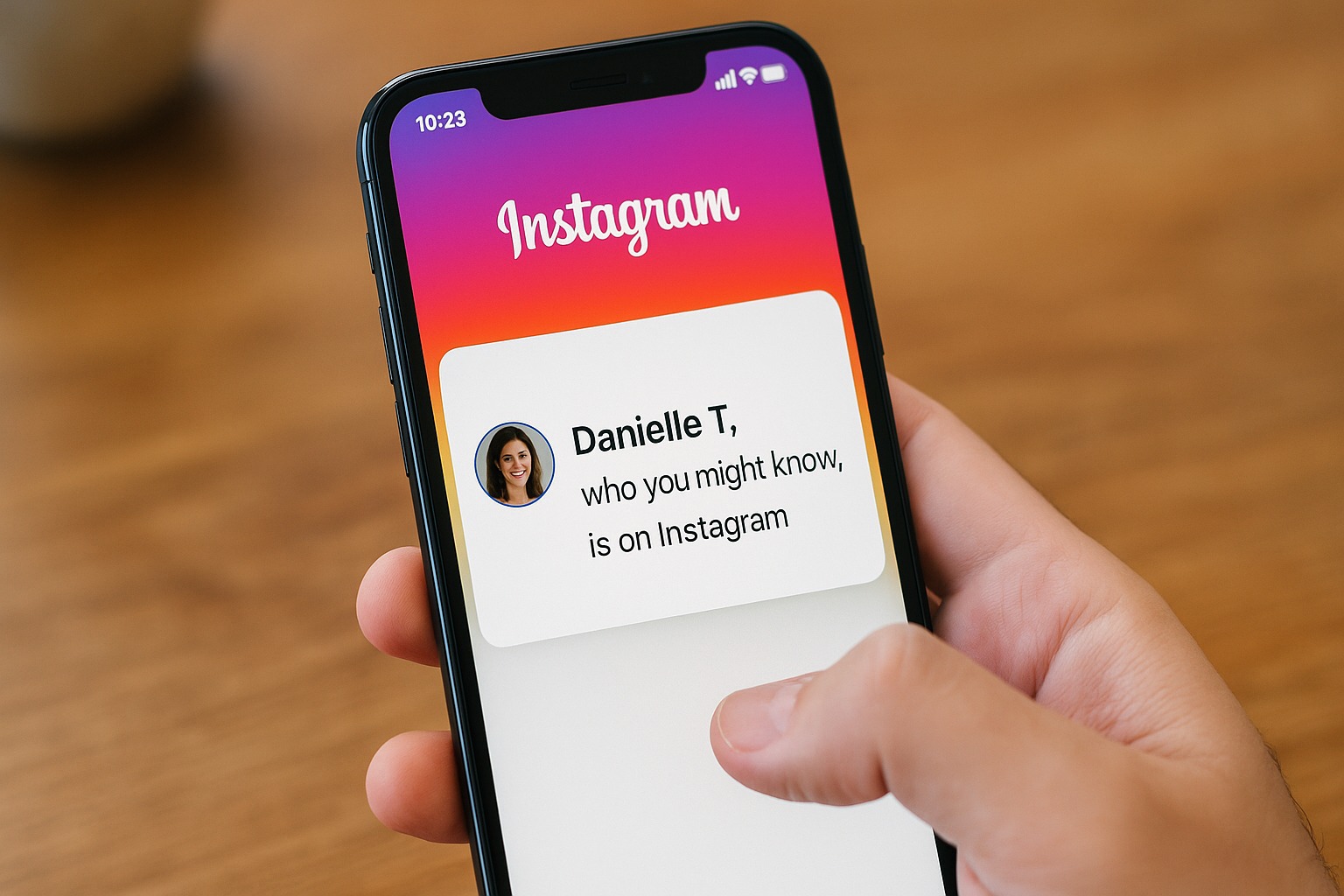 might know is on instagram